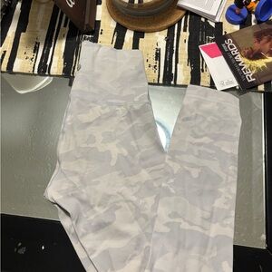 lululemon athletica Gray Camo Leggings